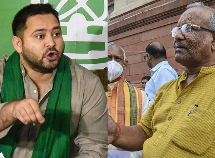 तेजस्वी यादव ने पूछा- कंपनी को टेंडर के तहत काम दिया या बिना टेंडर के?